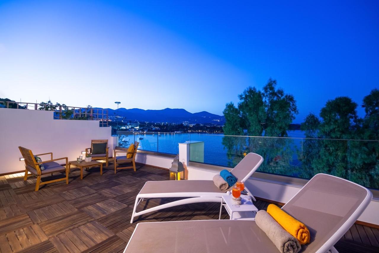 Aurelia Sea View Loft Suite Agios Nikolaos Exterior foto
